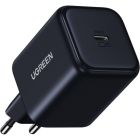 Зарядное устройство Ugreen USB-C GaN 45W + cable USB-C to USB-C X524 black (65054)