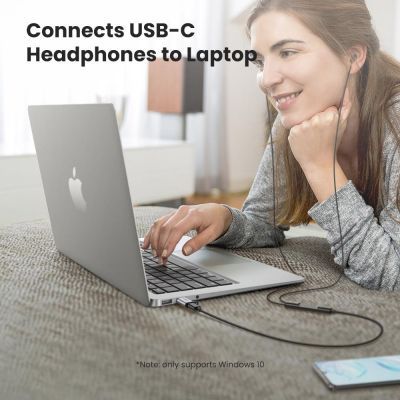 Перехідник USB 3.0 AM to USB-C F gray Ugreen (50533)