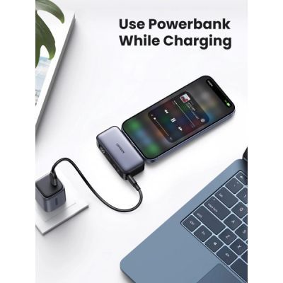 Батарея универсальная Ugreen 5000mAh 22,5W USB-C In/Out, with build-in Type-C connector (PB503) (35338)