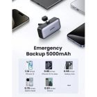 Батарея універсальна Ugreen 5000mAh 22,5W USB-C In/Out, with build-in Type-C connector (PB503) (35338)