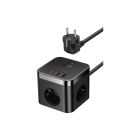 Сетевой фильтр питания Baseus PowerCombo Cube Power Strip (E00066400117-00)