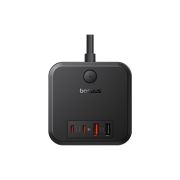 Сетевой фильтр питания Baseus PowerCombo Cube Power Strip (E00066400117-00)