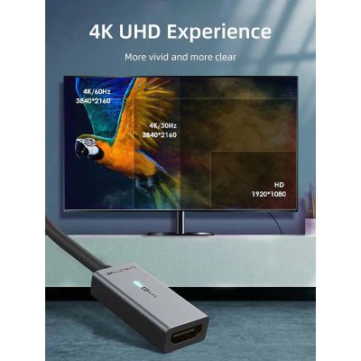 Перехідник miniDisplayPort M to HDMI F 0.15m 4K60Hz Cabletime (CA915347)