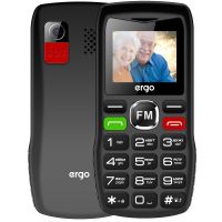 Мобільний телефон Ergo (R182 Black)