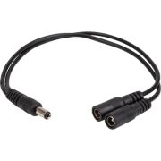 Кабель питания DC M to 2xDC F 5.5x2.1mm PowerPlant (CA914890)