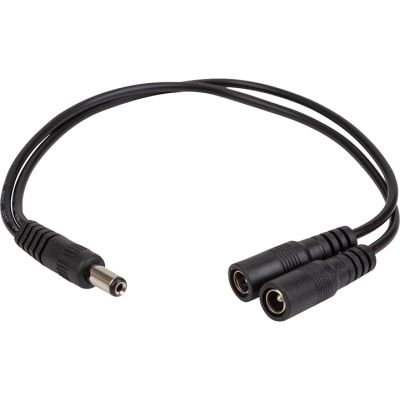 Кабель питания DC M to 2xDC F 5.5x2.1mm PowerPlant (CA914890)