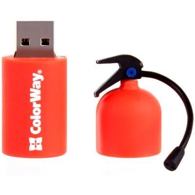 USB флеш накопичувач ColorWay Fire 64 GB USB 3.0 Red (CW-USBFE64)