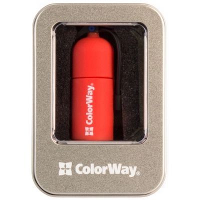 USB флеш накопичувач ColorWay Fire 64 GB USB 3.0 Red (CW-USBFE64)