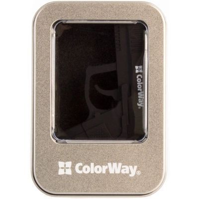 USB флеш накопичувач ColorWay Pistol 32 GB 3.0 Black (CW-USBPL32)