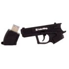 USB флеш накопичувач ColorWay Pistol 32 GB 3.0 Black (CW-USBPL32)