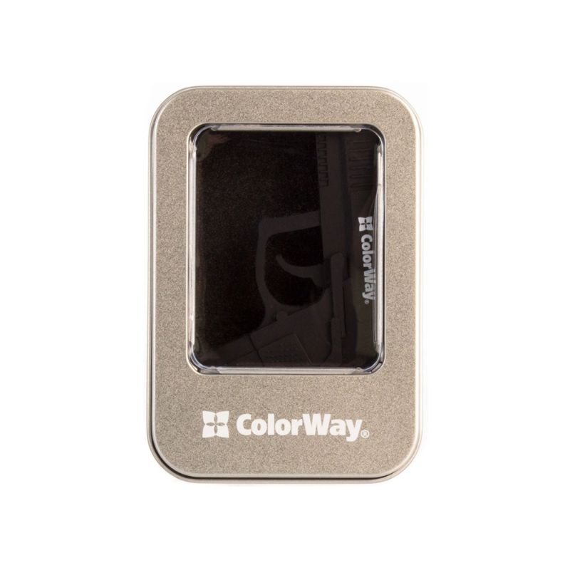 USB флеш накопитель ColorWay Pistol 64 GB 3.0 Black (CW-USBPL64)