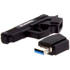USB флеш накопичувач ColorWay Pistol 64 GB 3.0 Black (CW-USBPL64)