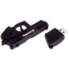 USB флеш накопичувач ColorWay Pistol 64 GB 3.0 Black (CW-USBPL64)