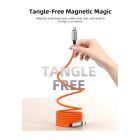 Дата кабель USB-C to USB-C 2.0m PD240W magnetic Cabletime (CA915729)