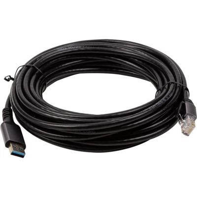 Дата кабель USB AM to RJ45 Ethernet 7.5m CAT6 UTP PowerPlant (CA915019)