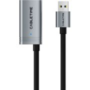 Дата кабель USB 3.0 AM/AF 15.0m active Cabletime (CA915187)