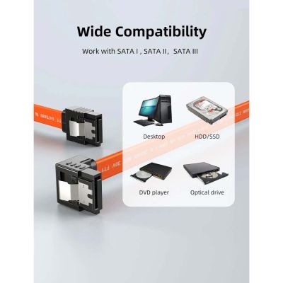 Кабель для передачі даних SATA III 0.5m 90° corner Cabletime (CA915903)