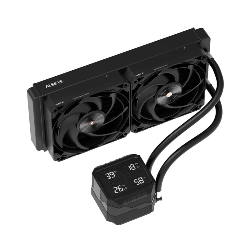 Система рідинного охолодження Alseye Q240 Plus(Black) (AS.02.11.0021)