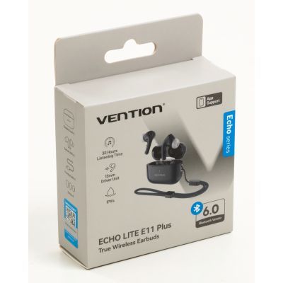 Навушники Vention Echo Lite E11 Plus Black (NBVB0-Plus)