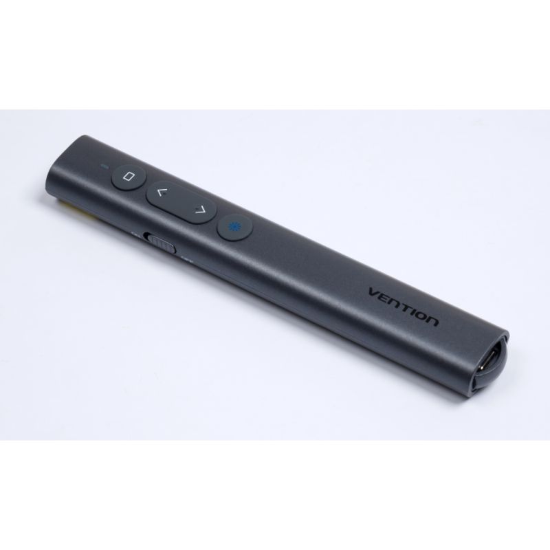 Презентер Vention PowerPoint Clicker with Red Laser Pointer Gray (KQIH0)
