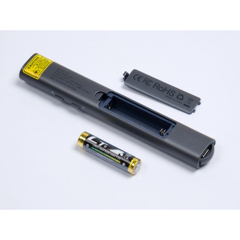 Презентер Vention PowerPoint Clicker with Red Laser Pointer Gray (KQIH0)