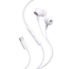 Навушники Vention Echo Lite USB-C In-Ear Wired White (GBBWAV)