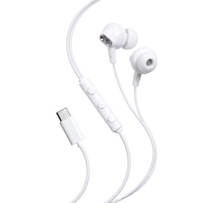 Навушники Vention Echo Lite USB-C In-Ear Wired White (GBBWAV)
