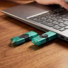 USB флеш накопичувач Kingston 128GB DataTraveler Duo USB 3.2 / Type-C Black/Green (DTDEG2/128GB)
