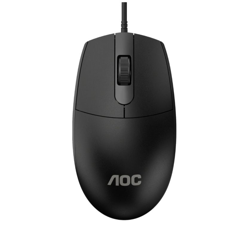 Мышка AOC MS100B USB Black (MS100B/LA)