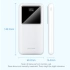 Батарея универсальная Vention 10000 mAh 22.5W Black LED Display Type (FHKB0)