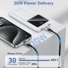 Батарея универсальная Vention 10000 mAh 22.5W Black LED Display Type (FHKB0)