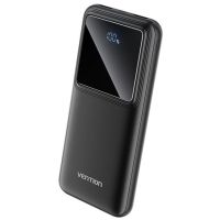 Батарея універсальна Vention 10000 mAh 22.5W Black LED Display Type (FHKB0)
