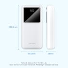 Батарея универсальная Vention 20000 mAh 22.5W Black LED Display Type (FHLB0)