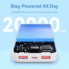 Батарея универсальная Vention 20000 mAh 22.5W Black LED Display Type (FHLB0)