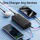 Батарея универсальная Vention 20000 mAh 22.5W with Built-in USB-C and Lightning Cables (FHPB0)
