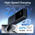 Батарея универсальная Vention 20000 mAh 22.5W with Built-in USB-C and Lightning Cables (FHPB0)