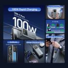 Батарея универсальная Vention 20000 mAh 100W Gray TFT Display Type (FKCH0)