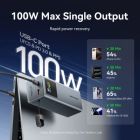 Батарея універсальна Vention 20000 mAh 100W Gray TFT Display Type (FKCH0)