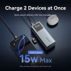 Батарея універсальна Vention 20000 mAh 100W Gray TFT Display Type (FKCH0)