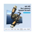 Кабель мультимедійний HDMI M to HDMI M 1.5m 4K60Hz black Vention (ALIBG)