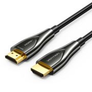 Кабель мультимедийный HDMI M to HDMI M 30.0m 4K60Hz fiber optic black Vention (ALSBT)