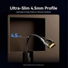 Кабель мультимедийный HDMI M to HDMI M 35.0m 4K60Hz fiber optic black Vention (ALSBU)