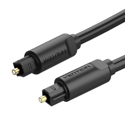 Кабель мультимедийный Optical Toslink 1.5m black Vention (BAEBG)