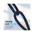 Кабель мультимедийный Micro 5P M to 3.5mm M 1.0m (4pin) black Vention (BDGBF)