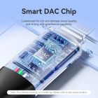Перехідник Lightning to 3.5mm 0.1m cotton braided aluminum gray Vention (BMBHA)