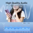 Перехідник Lightning to 3.5mm 0.1m cotton braided aluminum gray Vention (BMBHA)