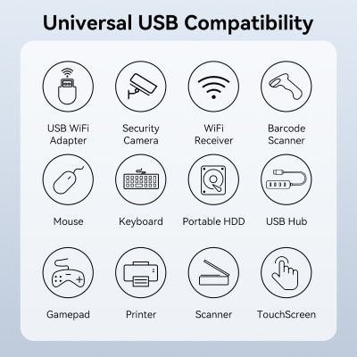Дата кабель USB 2.0 AM/AF 5.0m Active black Vention (CBKBJ)