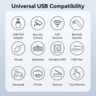 Дата кабель USB 2.0 AM/AF 15.0m Active black Vention (CBKBN)