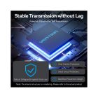 Концентратор Vention USB to 4xUSB 3.2 Gen2 + USB-C 10Gbps 0.15m black (CHOBB)