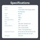 Зарядное устройство Vention USB-C PD20W GaN gray (FEVH0-EU)
